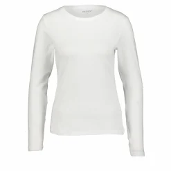 basic long sleeved tee, langermet t-skjorte, dame