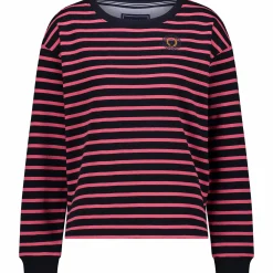 classic striped crew