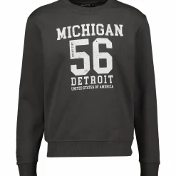 crew printed sweatshirt m