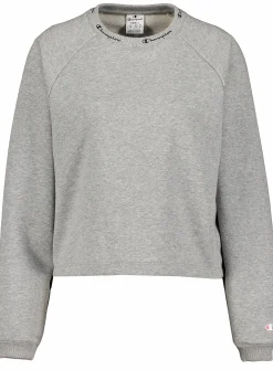 crewneck croptop sweatshirt