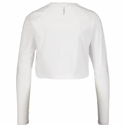 define cropped adjustable long sleeve white