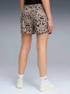 ess graphic animal high-rise aop woven shorts 4