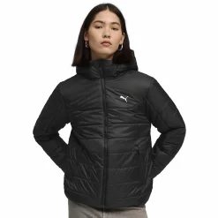 ess hooded padded jacket w