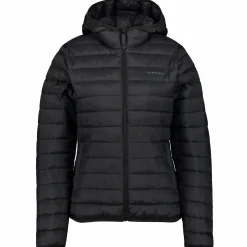 padded hood jacket w