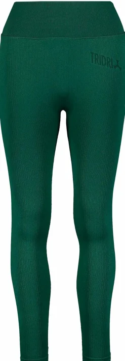 ribbed seamless tights w