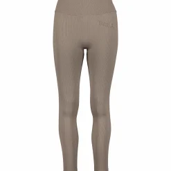 ribbed seamless tights w