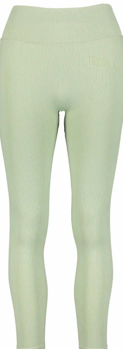 ribbed seamless tights w