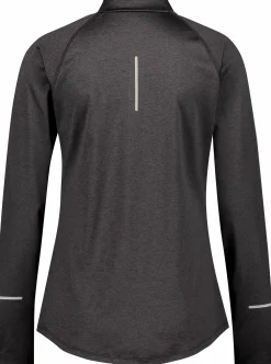 run half zip, langermet treningstrøye, dame