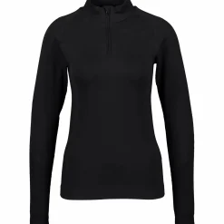 seamless half zip w
