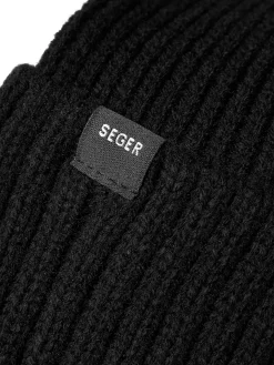 seg ribbed beanie w