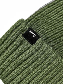 seg ribbed beanie w