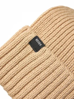 seg ribbed beanie w