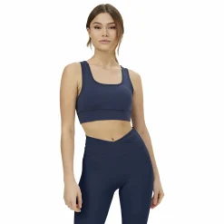square neck sports bra