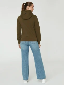 w gale logo zip hood