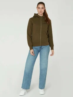 w gale logo zip hood